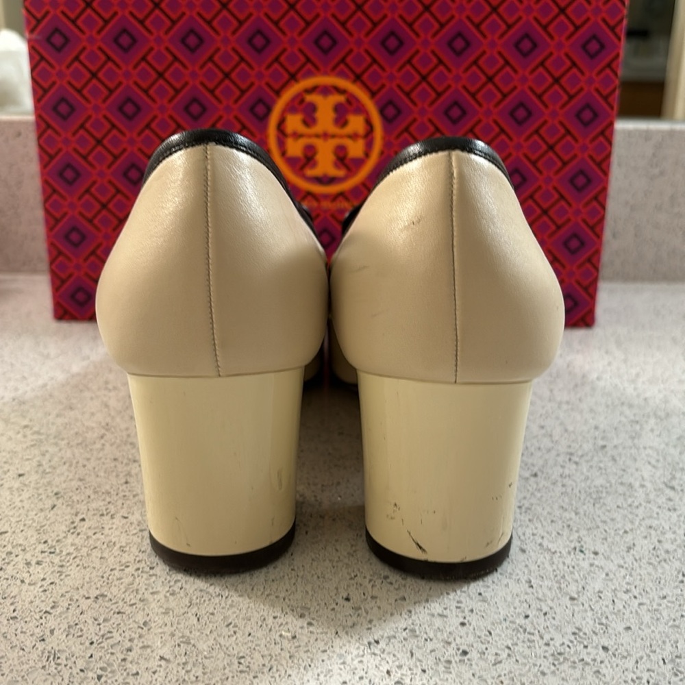 Tory Burch Loafers Dulce de Leche/dark Mahogany Size 10 - Picture 4 of 9